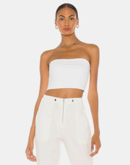 Strapless Crop Top